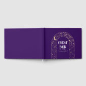 Livre D'or Mariage céleste violet étoile (Complet)
