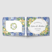 Livre D'or Mariage Chic Citron Citrus Floral Destination (Complet)