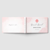 Livre D'or Mariage chinois Aquarelle double bonheur (Complet)