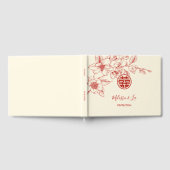 Livre D'or Mariage chinois Magnolia Cream (Complet)
