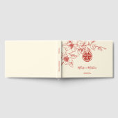 Livre D'or Mariage chinois Magnolia Cream (Complet)