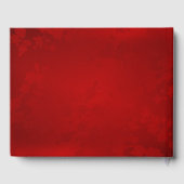 Livre D'or Mariage chinois Magnolia Red Gold (Verso)