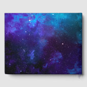 Livre D'or Mariage Ciel Bleu Lumière Stellaire (Verso)