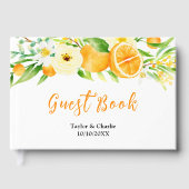 Livre D'or Mariage Citrus Oranges (Recto)