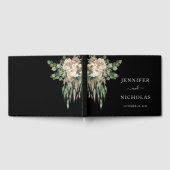 Livre D'or Mariage classique Black Peonies (Complet)