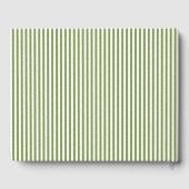 Livre D'or Mariage Classique Hydrangea Vert Olive (Verso)