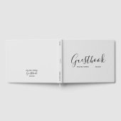 Livre d'or mariage | Classique moderne Simple Chic (Complet)