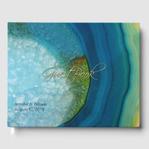 Livre D'or Mariage d'âge bleu