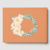 Livre d'or Mariage Dahlias Marmalade (Verso)