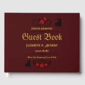 Livre D'or Mariage d'amour éternel (Recto)