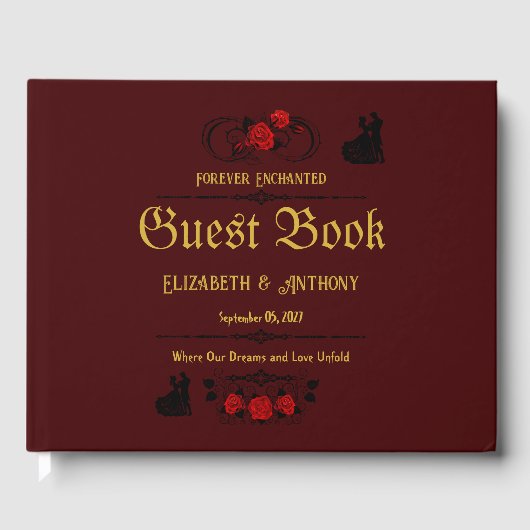 Livre D'or Mariage d'amour éternel (Recto)