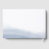 Livre D'or Mariage d'aquarelle côtière Ebb Tide (Verso)