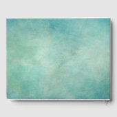 Livre D'or Mariage d'aquarelle Tropical Beach Palm Tree (Verso)