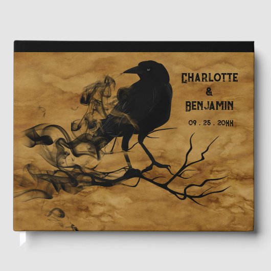 Livre D'or Mariage Dark Gothic (Recto)