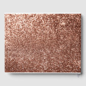 Livre D'or Mariage de automne Citrouille blanc et Rose (Verso)