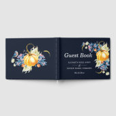 Livre D'or Mariage de automne Floral Citrouille (Complet)