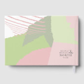 Livre D'or Mariage de blocs de couleurs - ID740 (Verso)