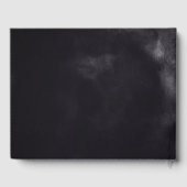 Livre D'or Mariage de bouquet Smokey Dark Rose (Verso)