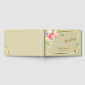 Livre D'or Mariage de cadre doré Bouquet Spring (Complet)