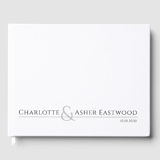 Livre D'or Mariage de couple personnalisé (Recto)