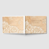 Livre D'or Mariage de dentelles et perles (Complet)