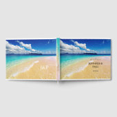 Livre D'or Mariage de destination de plage tropicale (Complet)