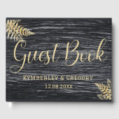 Livre D'or Mariage de ferme rustique moderne chic (Recto)