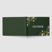 Livre D'or Mariage de fleurs vertes (Complet)