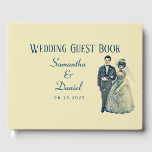 Livre D'or Mariage de la chambre de mariage vintage