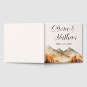 Livre D'or Mariage de la montagne d'automne (Complet)