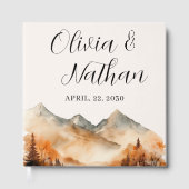 Livre D'or Mariage de la montagne d'automne (Recto)
