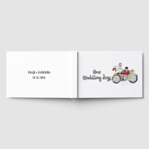Livre D'or Mariage de moto mariés et femme