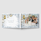 Livre D'or Mariage de Noël blanc (Complet)