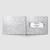 Livre D'or Mariage de Parties scintillant en argent Fairytale (Complet)