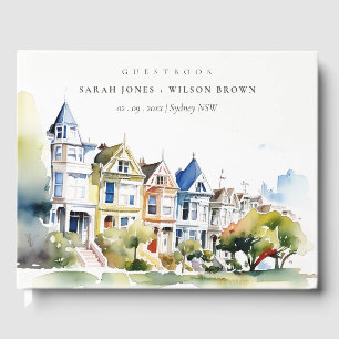 Livre D'or Mariage de paysage peint Mesdames San Francisco