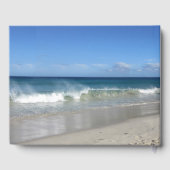 Livre D'or Mariage de plage d'été (Verso)