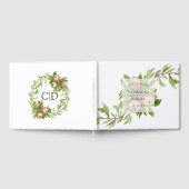 Livre D'or mariage de pommes aquarelles (Complet)