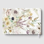 Livre D'or Mariage de printemps moderne (Verso)