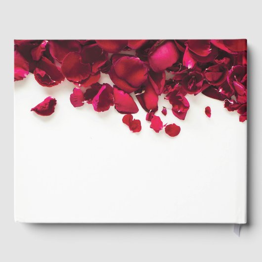 Livre D'or Mariage de Red Rose Petals (Verso)