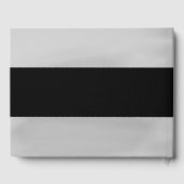 Livre D'or Mariage de texture d'aquarelle brossée (Verso)