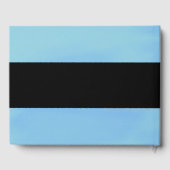 Livre D'or Mariage de texture d'aquarelle brossée (Verso)