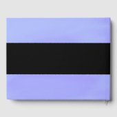 Livre D'or Mariage de texture d'aquarelle brossée (Verso)