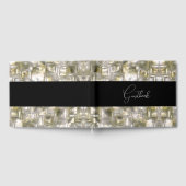 Livre D'or Mariage de texture de glace sculptée (Complet)