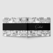 Livre D'or Mariage de texture de glace sculptée (Complet)