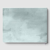 Livre D'or Mariage de verdure Eucalyptus (Verso)