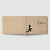 Livre D'or Mariage de vignoble rustique (Complet)