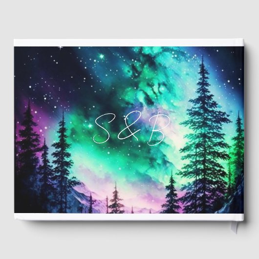 Livre D'or Mariage des feux célestes du Nord (Verso)