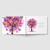 Livre D'or Mariage d'été Arbre aquarelle (Complet)