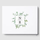 Livre D'or Mariage d'eucalyptus (Verso)