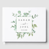 Livre D'or Mariage d'eucalyptus (Recto)